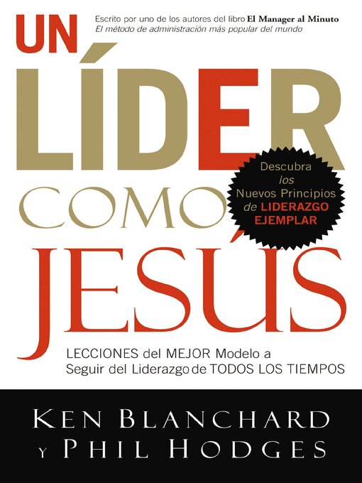 Cover image for Un líder como Jesús